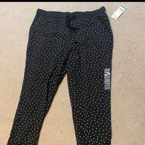 NWT Polka Dot Jogger